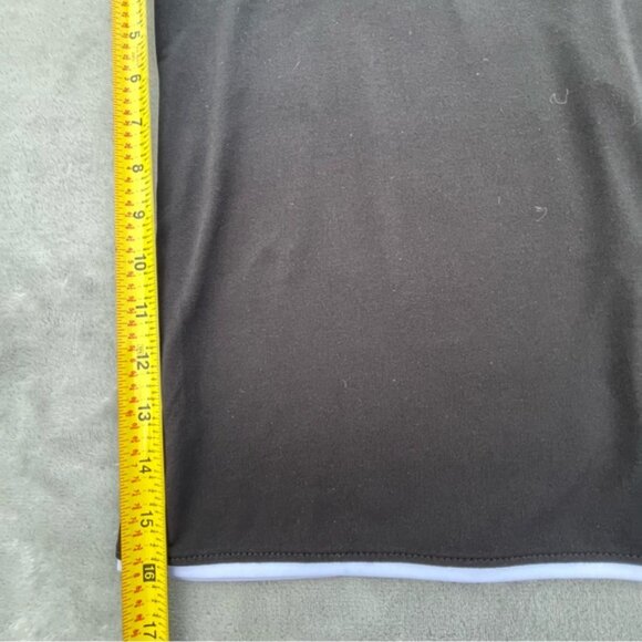 Anne Klein Black & White Long Sleeve Button Back Blouse Top - Picture 10 of 11